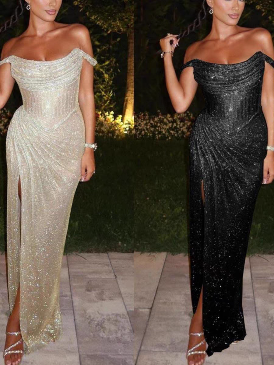 Ashley Party Sequin Luxury Dress - 24th Spoke