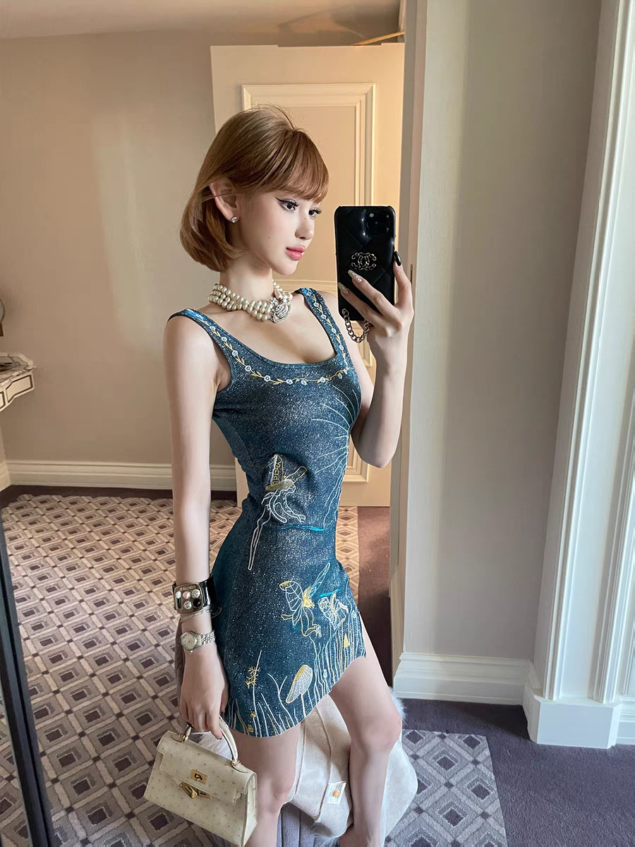 Apoorva Summer Slit Party Wear Dress