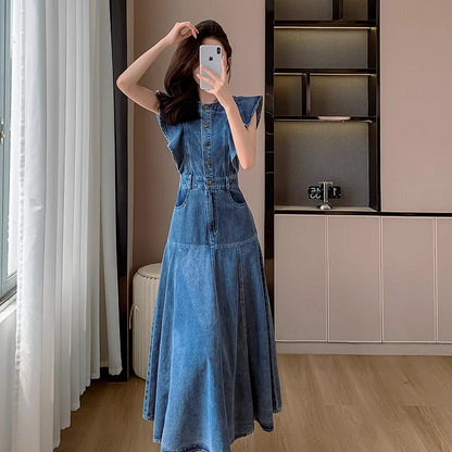 Gemma Summer Denim Dress