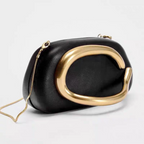 Original Zara Retro Metal Handle Bag
