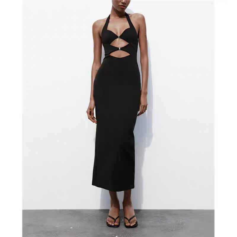 Kathryn Summer Halter Dress