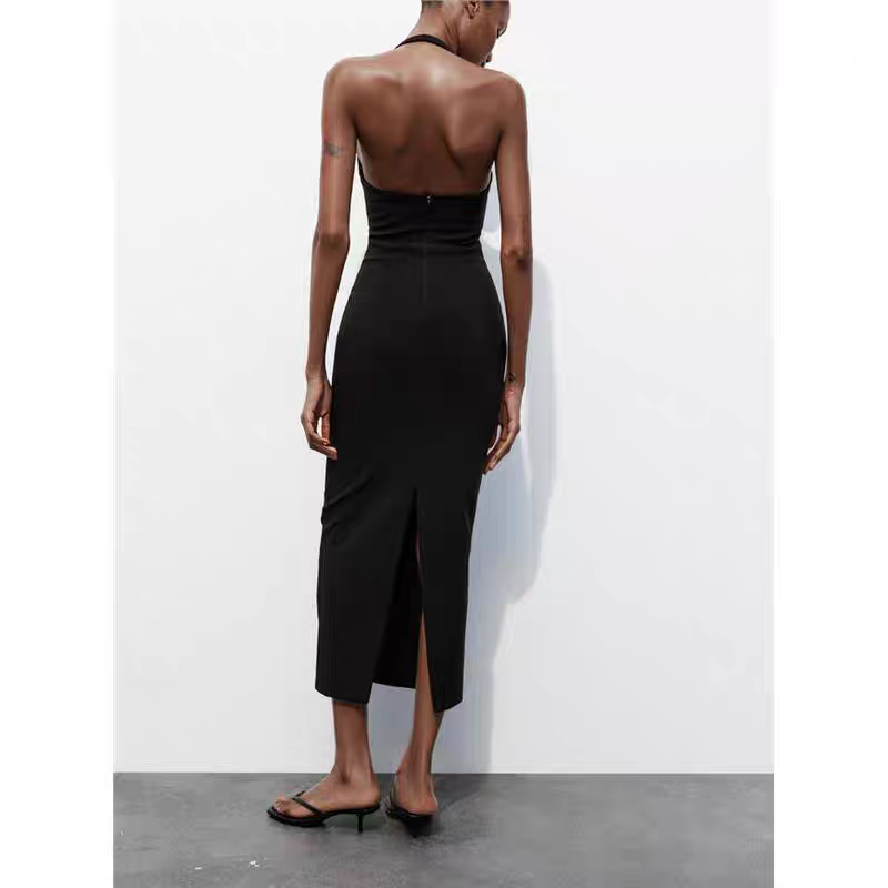 Kathryn Summer Halter Dress