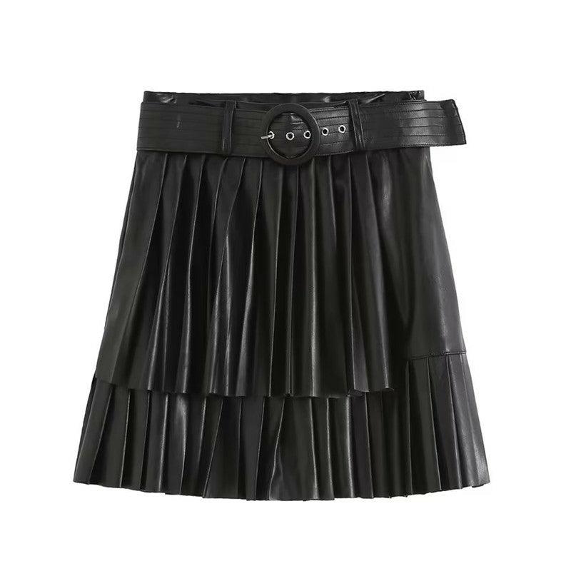 ZARA Leather Skirt - 24th Spoke