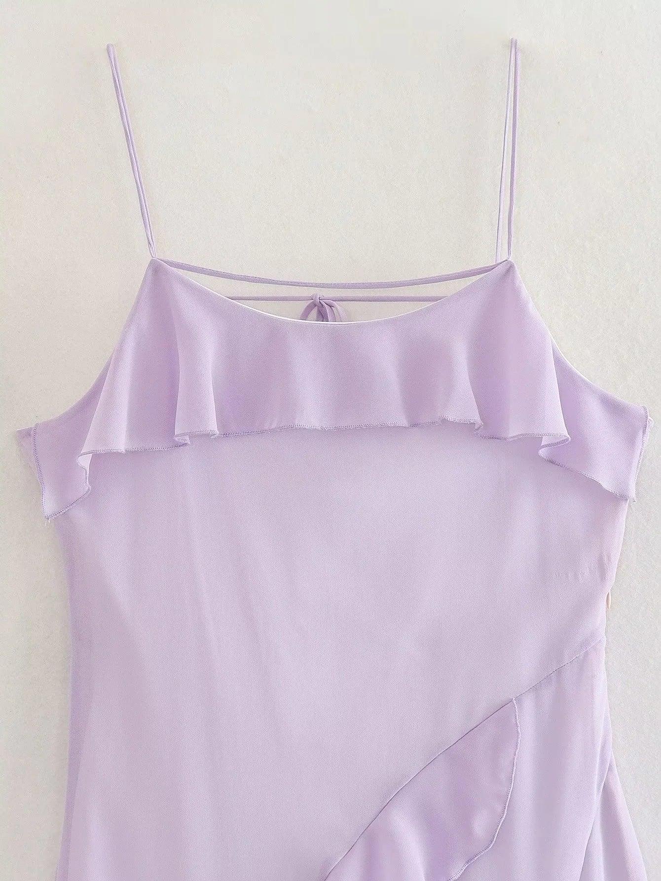 strapless open back dress Mango Ruffle Dress